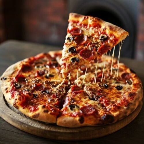 Pizza Prosciutto e Funghi