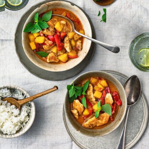 Hausgemachte Lasagne mit Rindfleisch